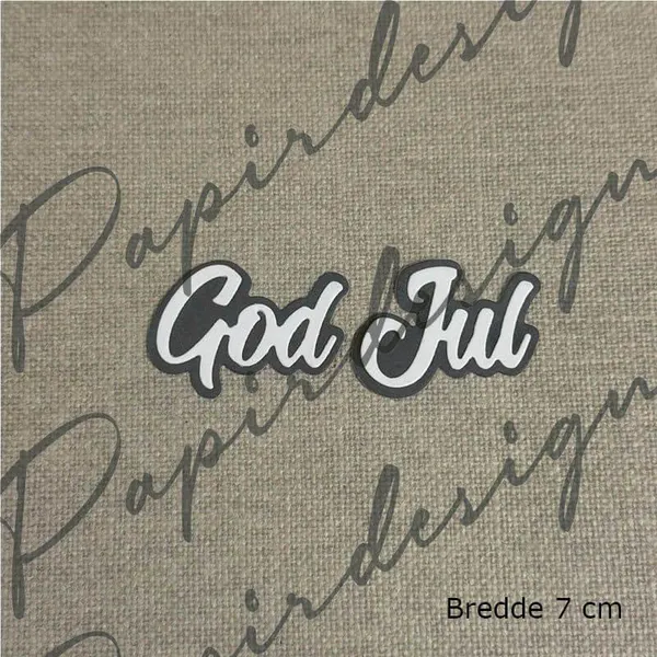 Hovedbilde Papirdesign God jul 35 dies