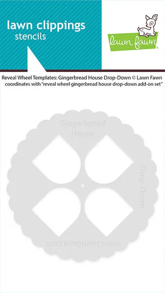 Hovedbilde Reveal Wheel Templates: Gingerbread House ...