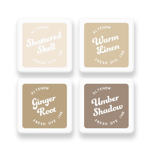 Hovedbilde Altenew Earth Tones Fresh Dye Ink Mini Cube Set