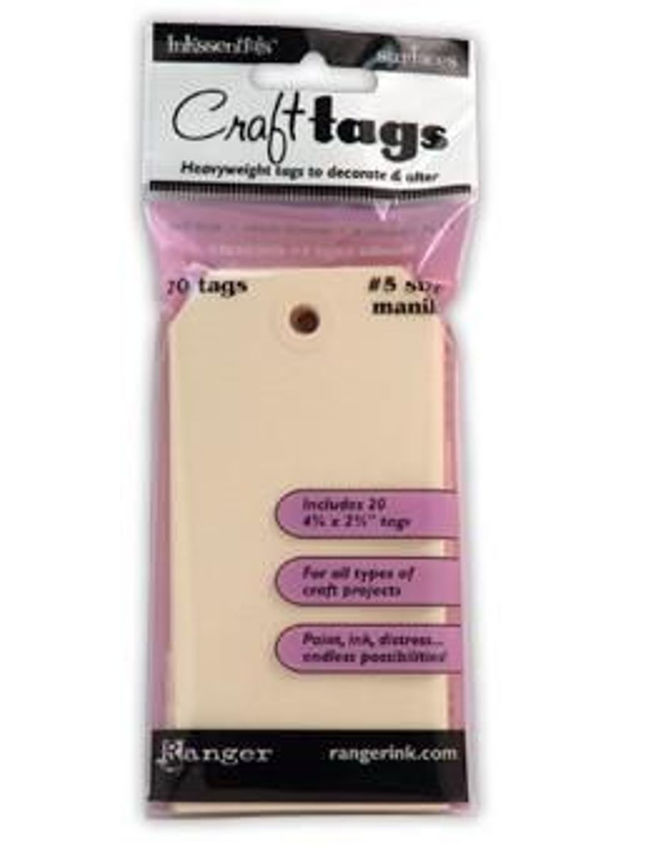 Ranger Craft Tags #5 Manila
