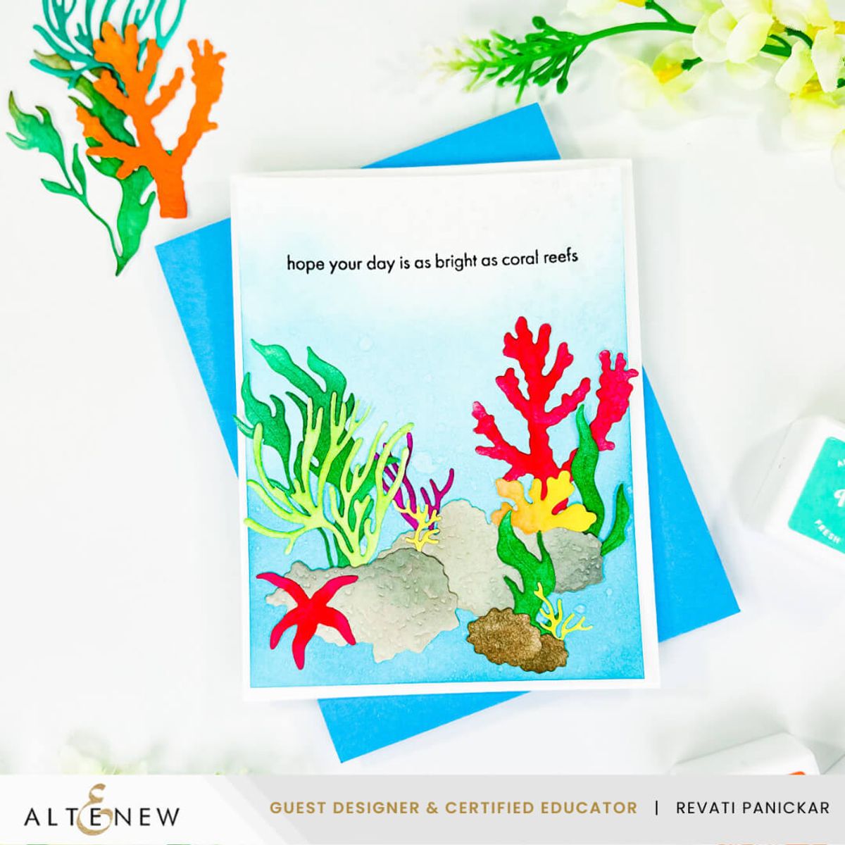Zero-Waste: Beneath the Blue Die Set