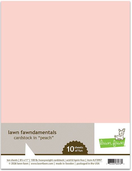 Hovedbilde Lawn Fawn Cardstock - Peach