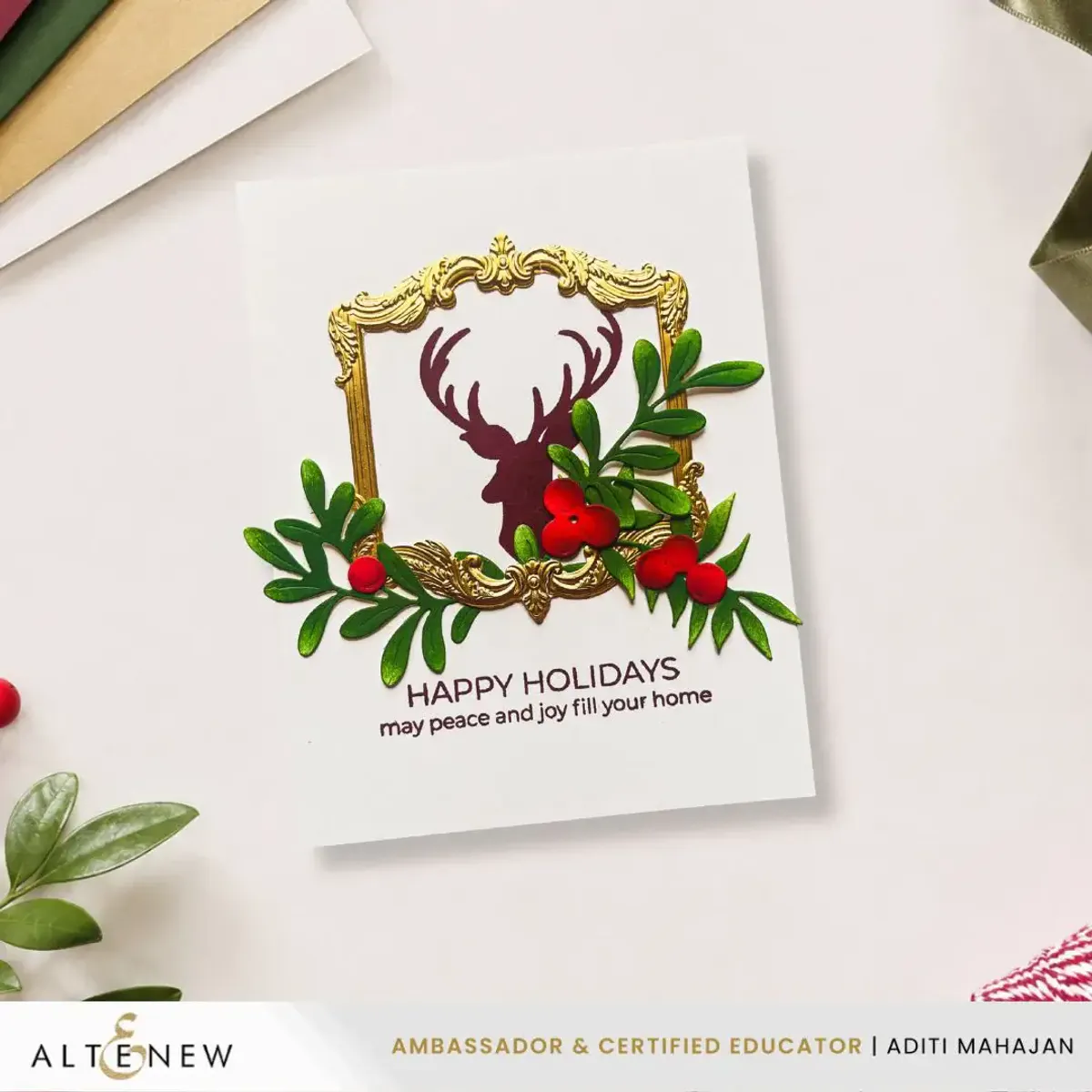 Decorative Frames 3D Embossing Folder & Die Set