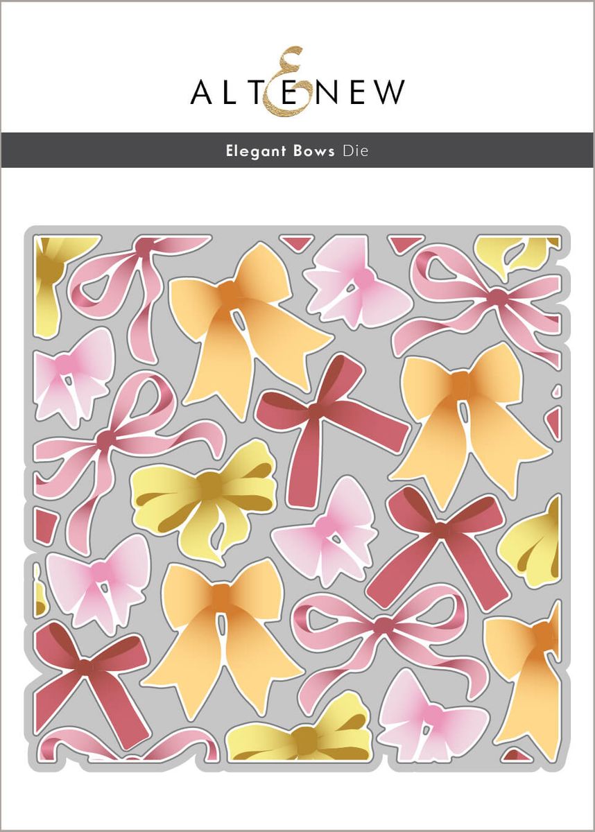 Altenew Elegant Bows 3D Embossing Folder Bundle