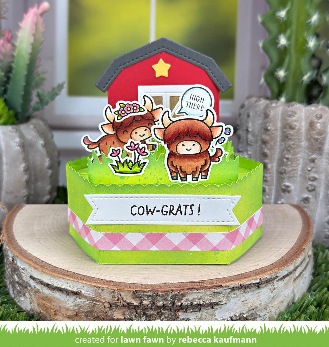 Highland Cows! Stamp Set