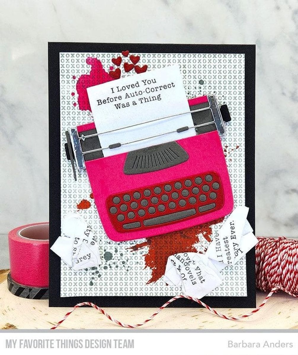 MFT Typewriter dies