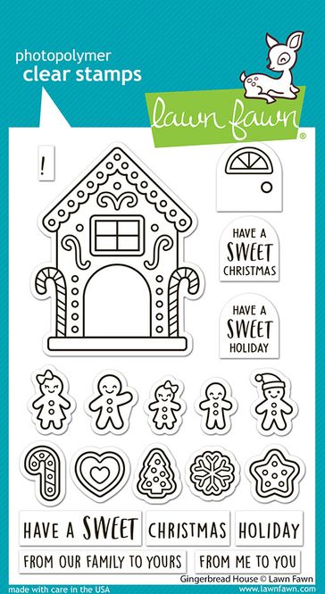 Hovedbilde Gingerbread House Stamp Set
