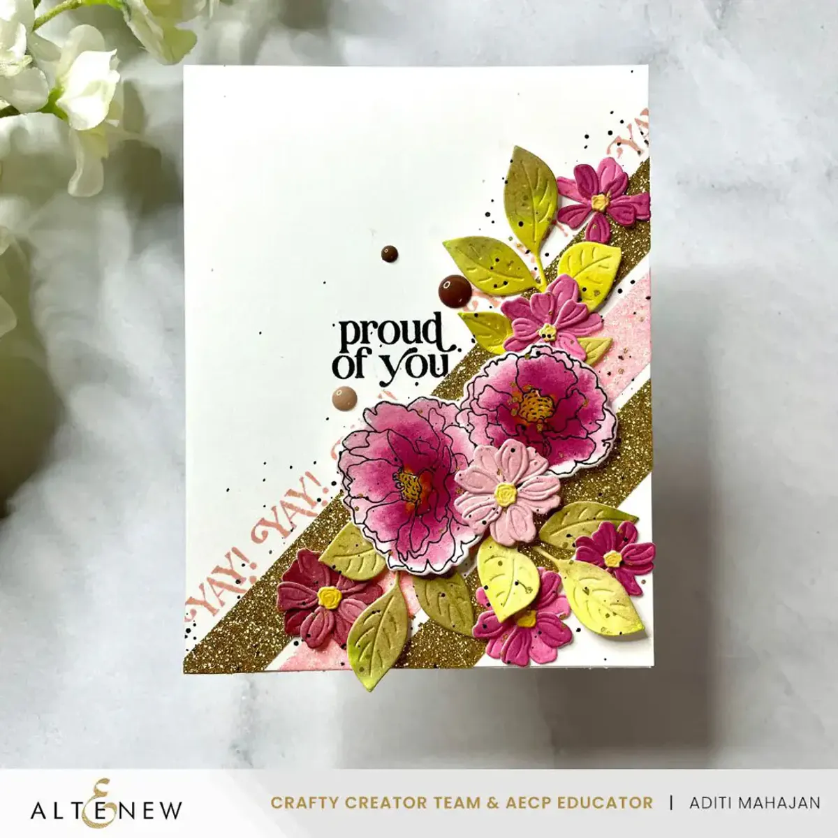 Altenew Glitter Tape - Sunlit Gold