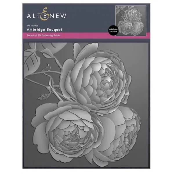 Hovedbilde Ambridge Bouquet 3D Embossing Folder