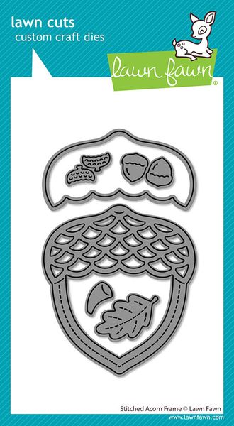 Hovedbilde Stitched Acorn Frame Dies