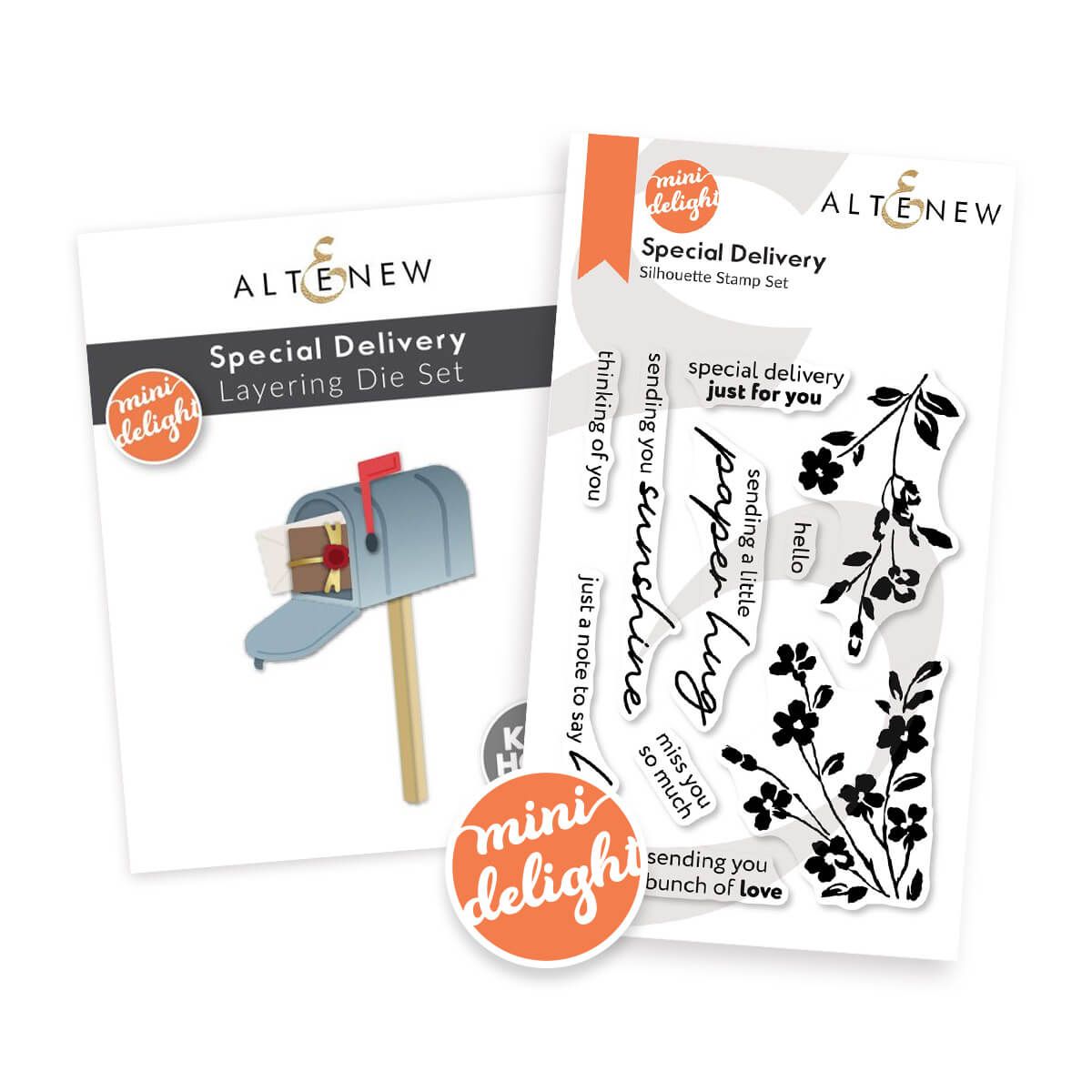 Mini Delight: Special Delivery Stamp & Die Set