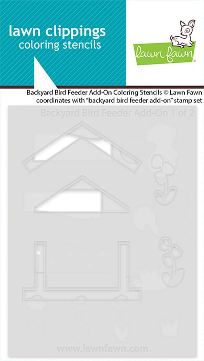 Lawn Fawn Backyard Bird Feeder Add-On Bundle