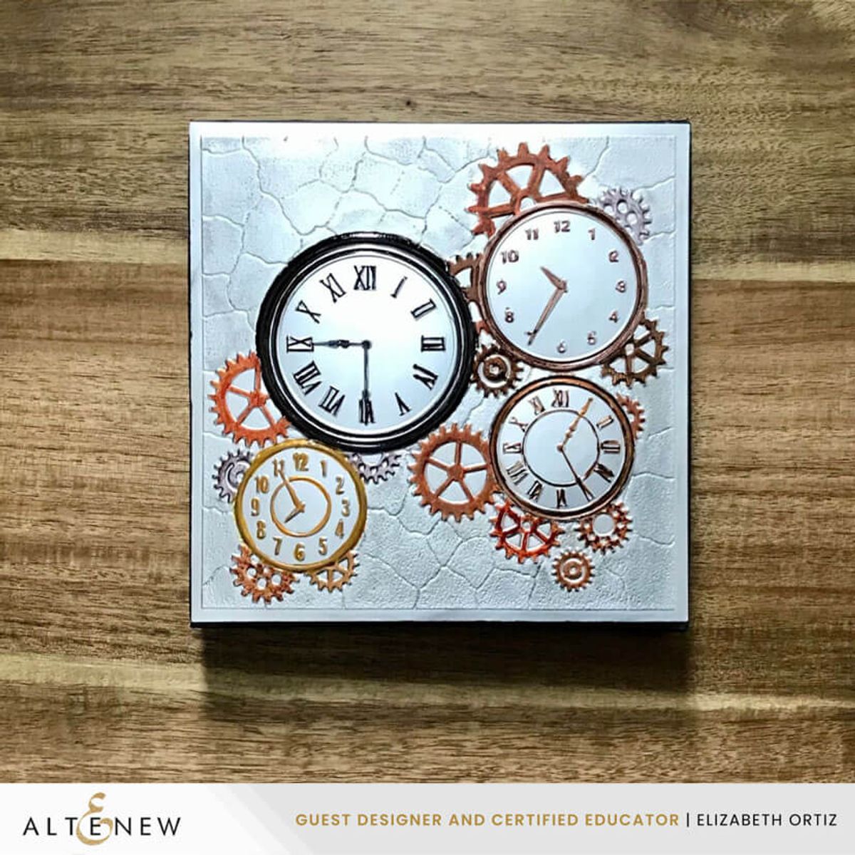 Traces of Yesterday 3D Embossing Folder