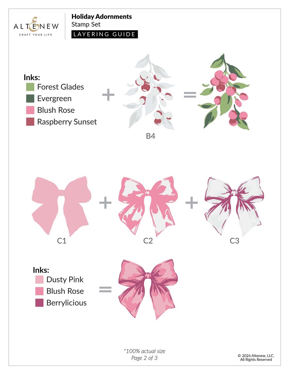 Holiday Adornments Stamp Set