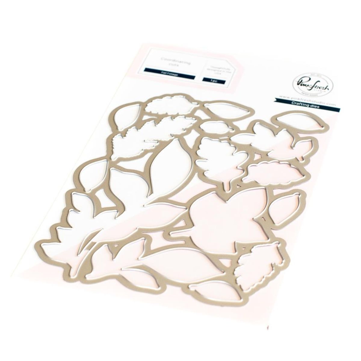 Pinkfresh Studio Fall Foliage layering stencils & die