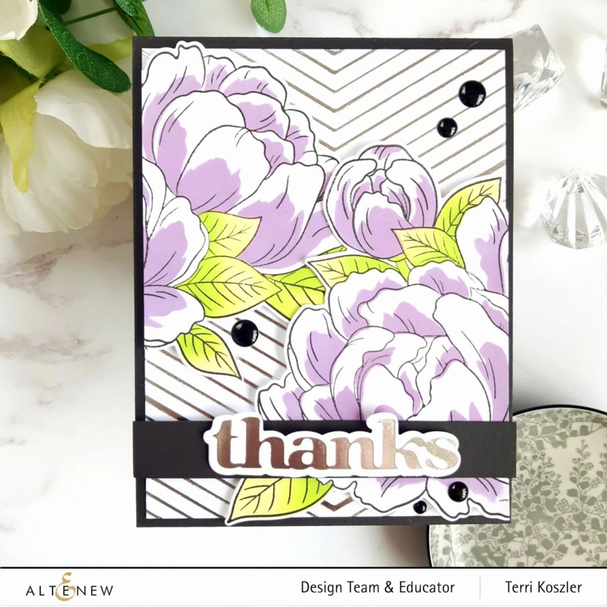 Altenew Versatile Greetings Hot Foil Plate Set