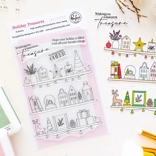 Hovedbilde Holiday Treasures Stencils 