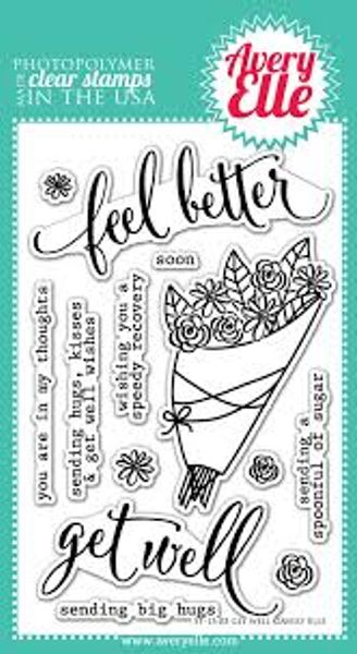 Hovedbilde Avery Elle Get Well Stamp Set