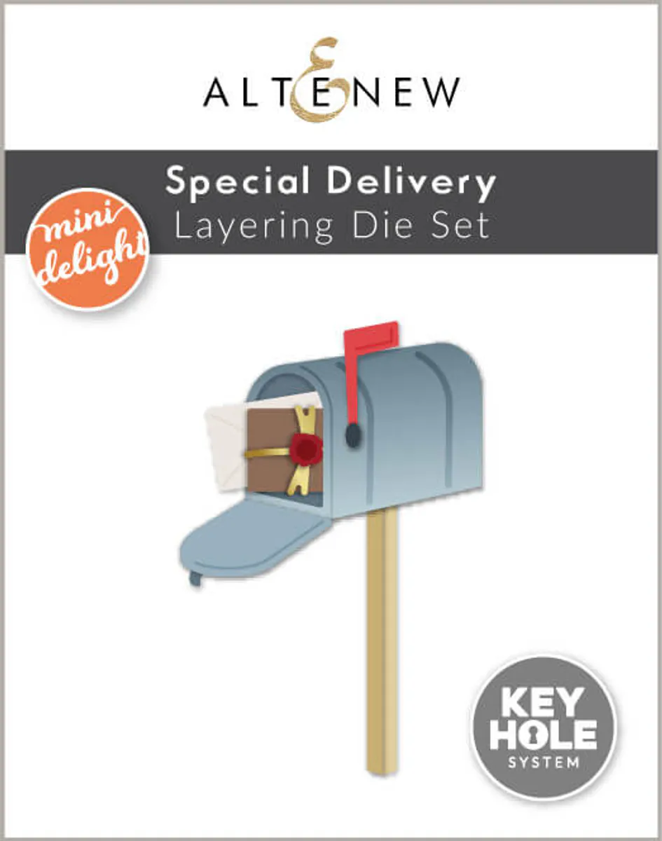 Mini Delight: Special Delivery Stamp & Die Set